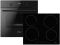 Комплект Hansa (духовка електрична + поверхня індукційна), чорний