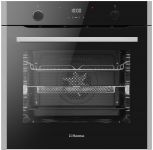 Духова шафа Hansa електрична, 77л, A+, дисплей, конвекція, чорний