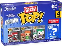 Набір подарунковий Funko POP (Bitty): DC - Harley Quinn 4pk
