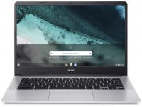 Ноутбук Acer Chromebook CB314-3H 14" FHD IPS, Intel C N4500, 8GB, F128GB, UMA, ChromeOS, сріблястий