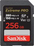 Карта пам'яті SanDisk SD  256GB C10 UHS-II U3 R280/W150MB/s Extreme Pro V60