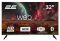 Телевізор 32" 2E LED HD 60Hz Smart WebOS Black