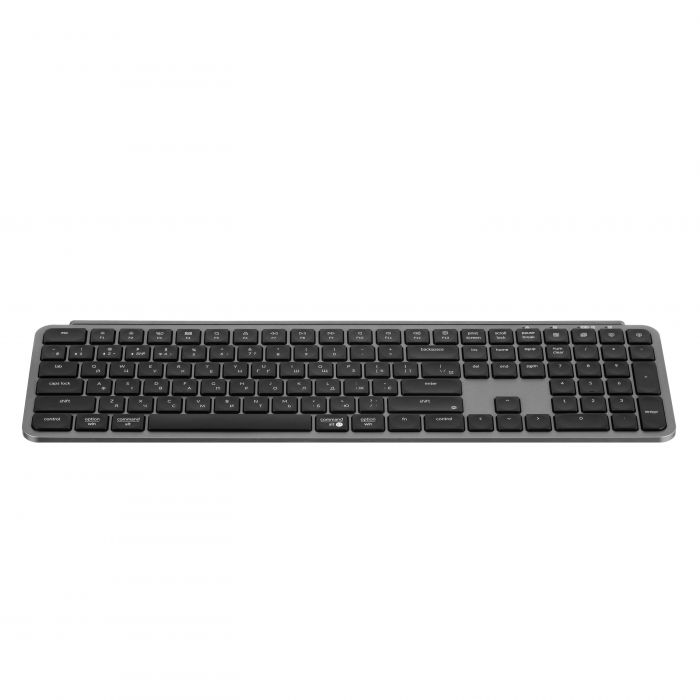 Клавіатура мембрана Keychron B6 Pro, USB/WL/BT, space gray