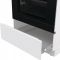 Плита Gorenje комбінована, 70л, 50x60см, IconLed, чавун, з кришкою, білий