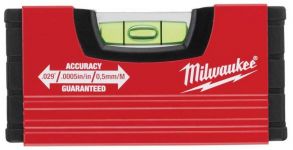 Рівень Milwaukee MiniBox, 10см, 1 капсула, алюмінієвий корпус