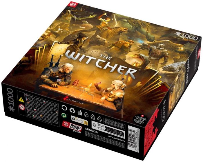 Пазл GoodLoot The Witcher Playing Gwent 1000 ел.