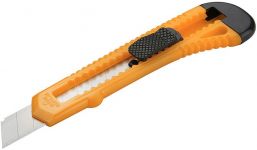 Ніж будівельний сегментований Tolsen, 18мм, корпус з ABS-пластику, 150мм