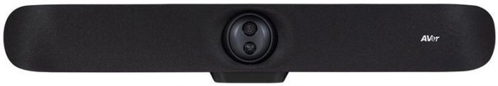 Відеотермінал Aver VB370A, Android 13, 4.5x Optical Zoom, 2 об'єктива 4K, PTZ, 14х Uni-mic, радіус дії 10 м, динаміки 2 х 6 Вт, Zoom Rooms, Dual Screen, чорний