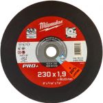 Диск відрізний Milwaukee по металу PRO+, 230х1.9х22.2мм