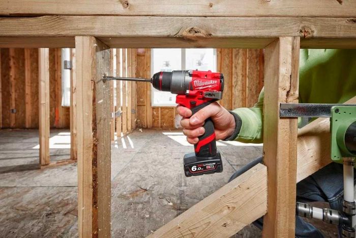 Шурупокрут-дриль акумуляторний Milwaukee M12 FDD2-0 12В 45Нм 450·1550об·хв 1.1кг без АКБ та ЗП