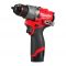Шурупокрут-дриль акумуляторний Milwaukee M12 FDD2-0 12В 45Нм 450·1550об·хв 1.1кг без АКБ та ЗП