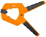 Струбцина Neo Tools, затискач пружинний, пластик, 75мм