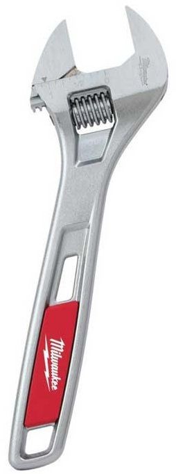 Ключ розвідний Milwaukee, кований, 200мм, робочий діапазон 0-30мм