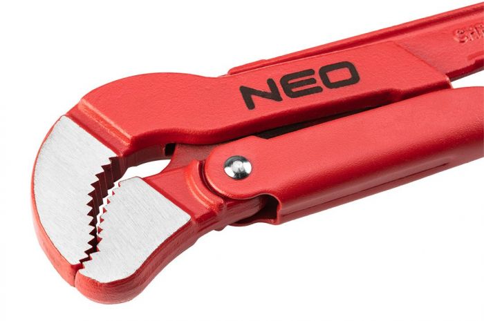 Ключ трубний Neo Tools, 45°, робочий діапазон 0-26мм, 330мм