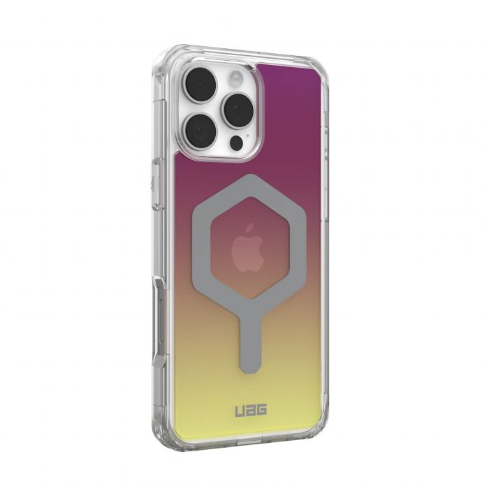Чохол UAG для iPhone 16 Pro Max, Plyo Magsafe LE, Maroon/Yellow Ombre