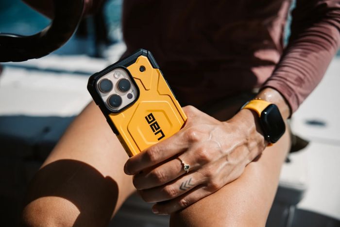 Чохол UAG для iPhone 16 Pro Max, Pathfinder Magsafe, Heritage Yellow