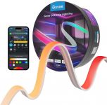 Стрічка світлодіодна розумна Govee H61E5 COB Strip Light Pro, 3м, RGBIC+W, WI-FI/Bluetooth, білий