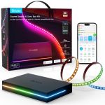 Набір адаптивного підсвічування Govee H8604 Govee AI Sync Box Kit 2 TV BackLight 55-65', RGBWIC, WI-FI/Bluetooth, чорний