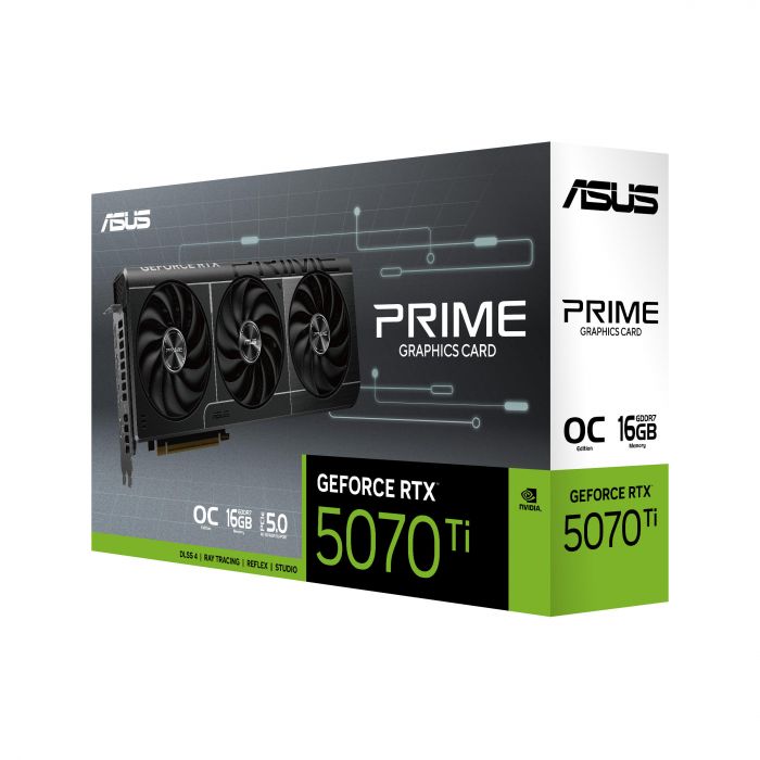 Відеокарта ASUS GeForce RTX 5070 TI 16GB GDDR7 OC PRIME-RTX5070TI-O16G