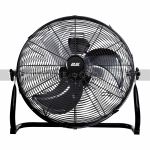 Вентилятор підлоговий 2E професійний, 30см, 60Вт, кнопки, двигун алюміній 100%, чорний