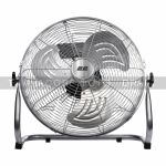 Вентилятор підлоговий 2E професійний, 30см, 60Вт, кнопки, двигун мідь 100%, срібний