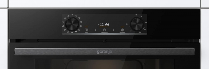 Комплект Gorenje (духовка електрична BOS6737E06BG + поверхня індукційна GI6401BSC), 743032, чорн