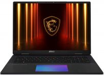 Ноутбук MSI Titan 18 HX AI A2XWJG-634UA 18" UHD+ mini LED 120Hz, Intel Ultra 9 285HX_24C_24T, 64GB, F6TB, NVD5090-24, W11P, чорний