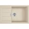 Мийка кухонна Franke Sirius 2 тектонайт, прямокут., з крилом, 780х500х200мм, чаша - 1, врізна, бежевий