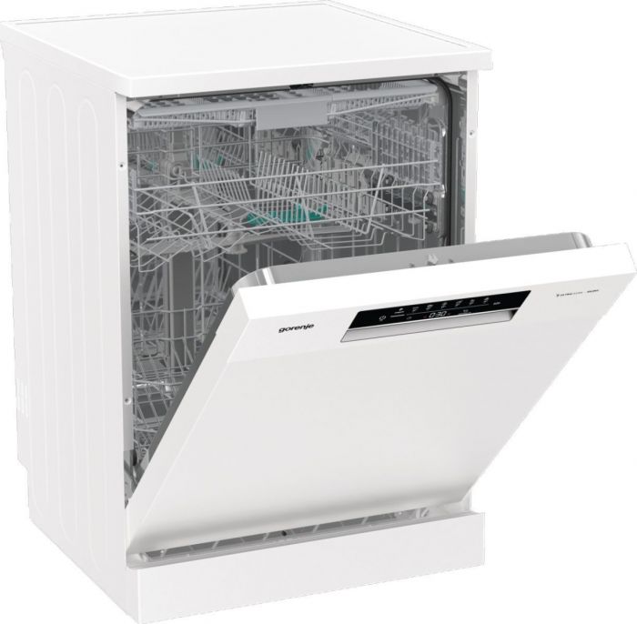Посудомийна машина Gorenje, 16компл., A+++, 60см, дисплей, 3 кошика, AquaStop, білий