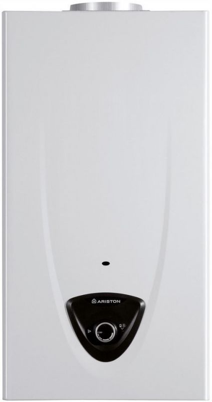 Газова колонка Ariston FAST EVO ONT B 11 NG UA 11л/хв. 19кВт регулювання потужності розпалювання від батарейок