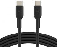 Кабель Belkin USB-C > USB-C заряджання/синхронізації 60Вт PD, 2м, PVC, чорний