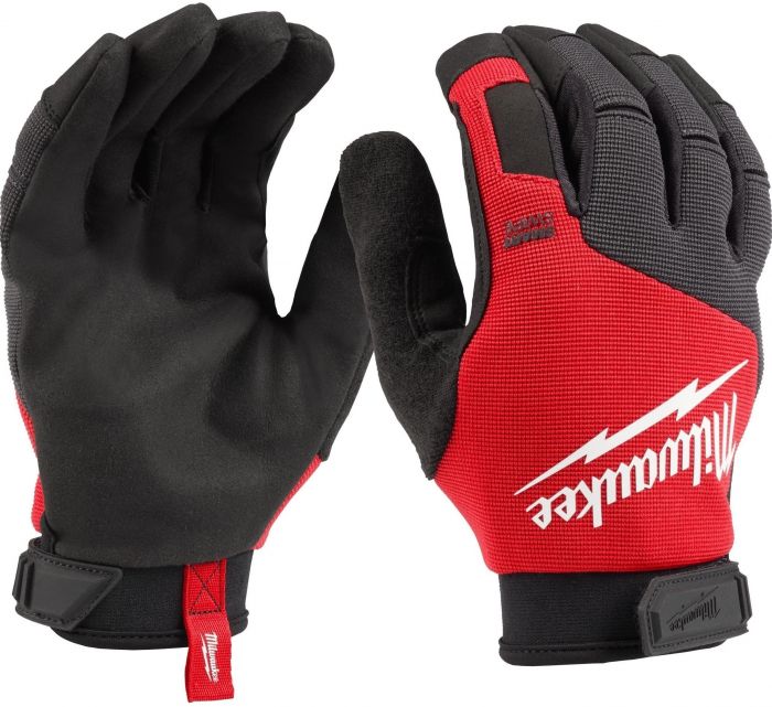 Рукавички робочі Milwaukee PERFORMANCE,поліестер/спандекс/нітрил, р.10/XL, чорні