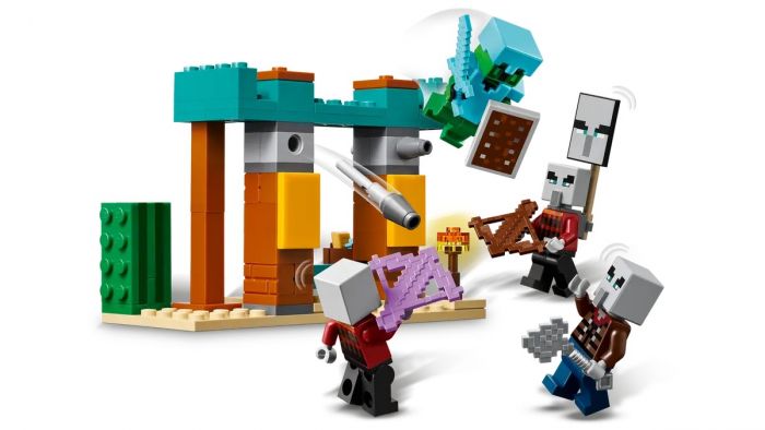 Конструктор LEGO Minecraft Пустельний патруль розбійника