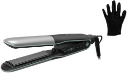 Випрямляч Rowenta Thermostyle, темп.режимів-5, 150-230С, дисплей, іонізація, кераміка, титан, чорно-сірий Випрямляч Rowenta Thermostyle, темп.режимів-5, 150-230С, дисплей, іонізація, кераміка, титан, чорно-сірий