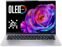 Ноутбук Acer Swift Go 14 SFG14-74 14" WUXGA OLED, Intel U7-255H, 16GB, F1TB, UMA, Win11, сріблястий