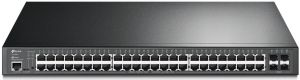Комутатор TP-LINK SG3452P 48xGE (48xPoE), 4xSFP, 384Вт, Керований L2
