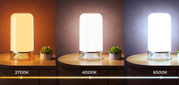 Настільний світильник розумний Govee H6022 Table Lamp 2, RGBICWW, WI-FI/Bluetooth, білий