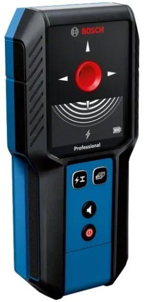 Детектор акумуляторний Bosch GMS 120-27 Professional, до 120мм, 2ААх1.5В, IP54, чохол, 0.24кг