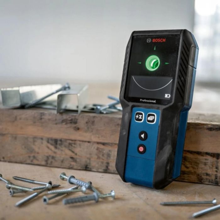 Детектор акумуляторний Bosch GMS 120-27 Professional, до 120мм, 2ААх1.5В, IP54, чохол, 0.24кг