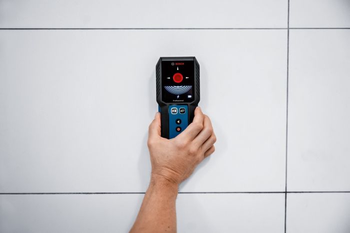 Детектор акумуляторний Bosch GMS 120-27 Professional, до 120мм, 2ААх1.5В, IP54, чохол, 0.24кг