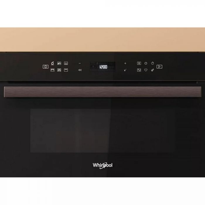 Мікрохвильова піч Whirlpool вбудована, 31л, електронне упр., 1000Вт, гриль, дисплей, чорний