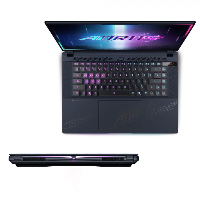 Ноутбук AORUS MASTER 16X 16.0 QHD OLED 240Hz, INTEL ARL HX Ultra9, 32GB, F2TB, NVD5080-16, W11, чорний