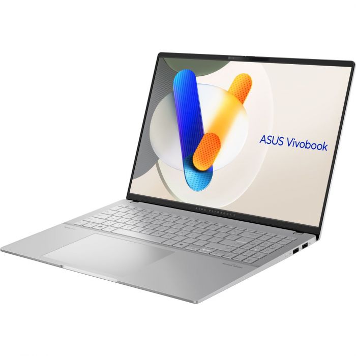 Ноутбук ASUS Vivobook S 16 M5606KA-RI014 16" 3K OLED, AMD AI 5 340, 16GB, F1TB, UMA, NoOS, Сріблястий