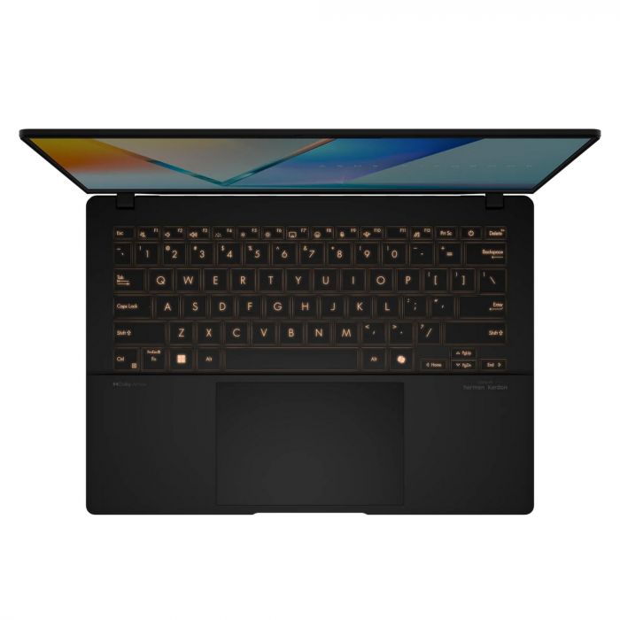 Ноутбук ASUS Vivobook S 14 M5406KA-QD072 14" WUXGA OLED, AMD AI 7 350, 24GB, F1TB, UMA, NoOS, Чорний