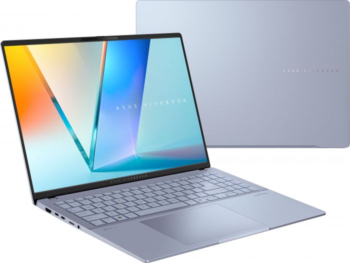 Ноутбук ASUS Vivobook S 16 S5606CA-RI142W 16" 3K OLED, Intel Ultra 7 255H, 32GB, F1TB, UMA, Win11, Блакитний