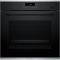 Духова шафа Bosch електрична, 71л, A+, дисплей, конвекція, пара, телескопічні направляючі, чорний