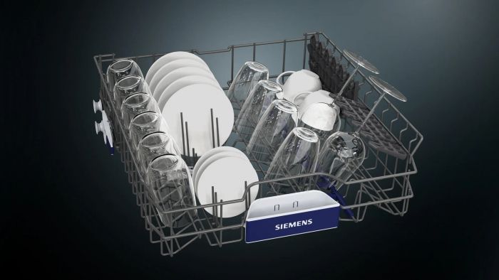 Посудомийна машина Siemens вбудована, 13компл., A++, 60см, дисплей, 3й кошик, білий
