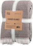 Плед Ardesto Summer 190x220см, 100% бавовна, коричневий Плед Ardesto Summer 190x220см, 100% бавовна, коричневий