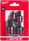 Перехідник Milwaukee, набір 4шт, 1/2"-3/4", 1/2"-3/8", 3/8"-1/2", 3/8"-1/4", для торцевих головок