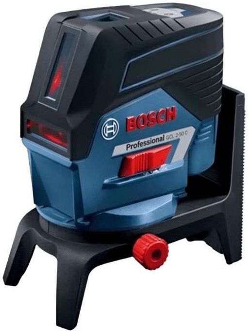 Нівелір лазерний Bosch GCL2-50C+RM2 до 20м, ±0.3мм/м, 4AAx1.5В, IP54, чохол, мішеннь, кейс, 0.6кг